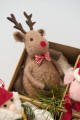 Ib Laursen - Zawieszka - Renifer Rudolf z filcu Stillenat - Ulica Ceramiczna&Home Design