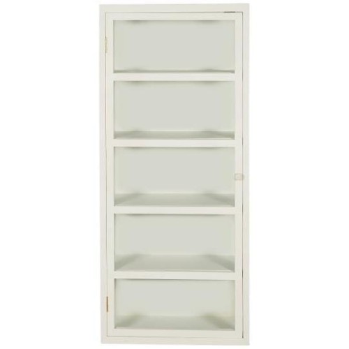 Ib Laursen - Szafka ścienna Gilleleje z 5 półkami 3 szklane boki - Ulica Ceramiczna&Home Design