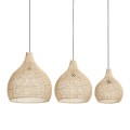 Ulica Ceramiczna&amp;Home Design- Originalhome - Lampa na zewnątrz - zestaw 3 kloszy Bawang Natural