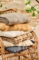 Ulica Ceramiczna&Home Design-Ib Laursen - Narzuta w brązową kratke