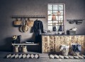 Ulica Ceramiczna&Home DesiAffari of Sweden - Wieszak metalowy Loke z 10 haczykami rozmiar M