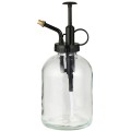 Zraszacz szklany Ib Laursen z czarną pokrywką 300 ml | Ulica Ceramiczna & Home Design