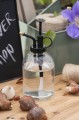 Zraszacz szklany Ib Laursen z czarną pokrywką 300 ml | Ulica Ceramiczna & Home Design