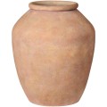 Wazon Minerva Ib Laursen w kolorze terakoty z otworem Ø 12,4 cm – ręcznie toczony, skandynawski wazon ceramiczny | Ulica Ceramiczna&Home Design