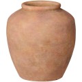 Wazon Minerva Ib Laursen w kolorze terakoty z otworem Ø 11 cm – ręcznie toczony, skandynawski wazon ceramiczny | Ulica Ceramiczna&Home Design