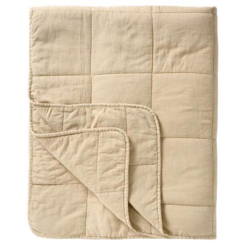 Podwójna narzuta Mgła Ib Laursen 240x240 cm – miękka, bawełniana kołdra z efektem stone washed, vintage’owy styl | Ulica Ceramiczna&Home Design