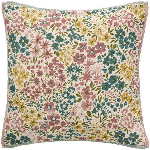 oszewka Vigga z wielokolorowym nadrukiem Ib Laursen, bawełna podwójnie tkana, neutralny tył, styl skandynawski, Ulica Ceramiczna & Home Design