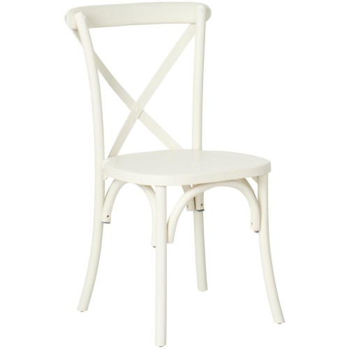 Krzesło prowansalskie z siedziskiem drewnianym marki Ib Laursen dostępne w Ulica Ceramiczna&Home Design