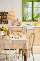Krzesło prowansalskie z siedziskiem drewnianym marki Ib Laursen dostępne w Ulica Ceramiczna&Home Design