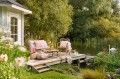 Krzesło rattanowe do jadalni Jamilla z podłokietnikami marki Ib Laursen dostępne w Ulica Ceramiczna&Home Design