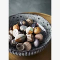 Szara gałka ceramiczna Madam Stoltz z antycznym mosiądzem | Ulica Ceramiczna &Home Design
