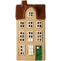 Ceramiczny domek inspirowany Nyhavn w Kopenhadze. Ręcznie wykonana skandynawska dekoracja dostępna w Ulica Ceramiczna.