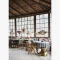 Krzesło drewniane z rattanem Madam Stoltz – czarne krzesło do jadalni z naturalnych materiałów | Ulica Ceramiczna & Home Design