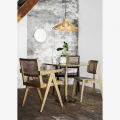 Krzesło drewniane z rattanem Madam Stolz – naturalne krzesło do jadalni z naturalnych materiałów | Ulica Ceramiczna&Home Design