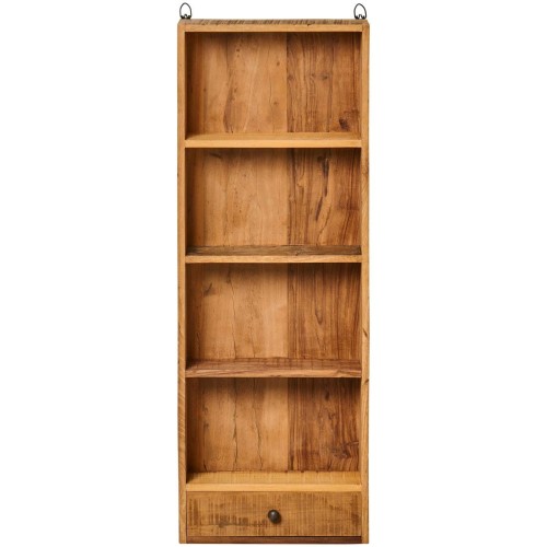 Półka ścienna Ib Laursen z drewna z recyklingu to unikatowy i naturalny dodatek do wnętrza, dostępny w Ulica Ceramiczna & Home Design.