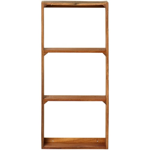 Półka ścienna UNIQUE z odzyskanego drewna z trzema półkami. Naturalna, rustykalna i niepowtarzalna. Produkt dostępny w Ulica Ceramiczna & Home Design.