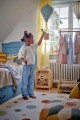 Dekoracyjny balon Pomp Bloomingville MINI w żółtym kolorze to wyjątkowa ozdoba do pokoju dziecka dostępna w Ulica Ceramiczna & Home Design.