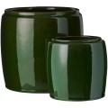 Zestaw donic Saigon Ib Laursen w kolorze mchu to naturalny i stylowy dodatek do wnętrz dostępny w Ulica Ceramiczna & Home Design.
