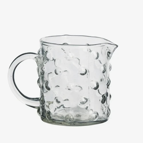 Dzbanek ze szkła z recyklingu Madam Stoltz dostępny w sklepie Ulica Ceramiczna & Home Design