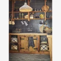 Suszarka do naczyń Madam Stoltz w kolorze antycznego złota to stylowy i praktyczny dodatek do kuchni, dostępny w Ulica Ceramiczna & Home Design.