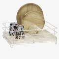 Kremowa suszarka do naczyń Madam Stoltz to stylowy i funkcjonalny dodatek do kuchni, dostępny w Ulica Ceramiczna & Home Design.