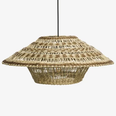 Madam Stoltz - Lampa sufitowa pleciona z trawy morskiej