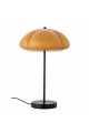 Lampa stołowa Bloomingville Kinoko z żółtym szklanym kloszem to designerski element oświetlenia, dostępny w Ulica Ceramiczna & Home Design.