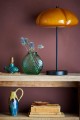 Lampa stołowa Bloomingville Kinoko z żółtym szklanym kloszem to designerski element oświetlenia, dostępny w Ulica Ceramiczna & Home Design.