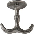 Ib Laursen – podwójny metalowy haczyk do montażu pod półką 5,5 × 5,5 cm.