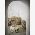 Zdjęcie 4: Wielokolorowy puf wełniany Madam Stoltz do wnętrz boho, vintage i eklektycznych.