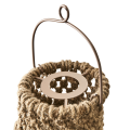 Lampa wisząca z juty Nest – efektowny model Affari of Sweden doskonale pasujący do wnętrz w stylu boho.