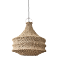Duża lampa jutowa Nest Affari of Sweden Ø50 cm – naturalne oświetlenie o wyrazistej strukturze i niepowtarzalnym charakterze.