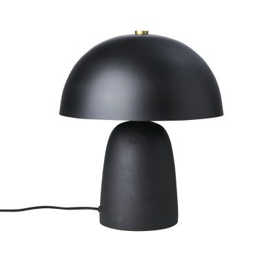 Affari of Sweden - Lampa stołowa grzybek czarna średnia OSTATNIA SZTUKA