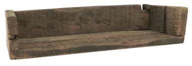 Ib Laursen – Półka drewniana z drewna z recyklingu 45 × 15 cm